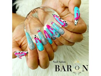 バロン 池袋店(BARON)/レオパード×垂れネオン