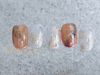 ネイル サヴォイ 本厚木店/ニュアンスネイル 7700円