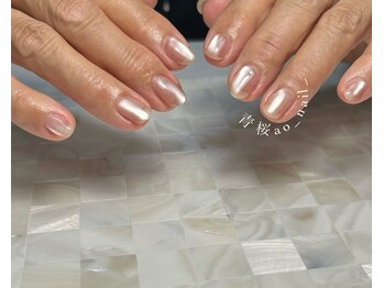 アオネイル(青桜 ao_nail_)/《人気No.1》マグネットネイル