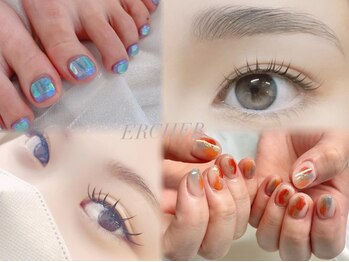 エルーシェ 立川南口店(ercher)の写真/生ケラチン/パリジェンヌ/マスカラパーマ/束感等まつげパーマ豊富!マツエク×パーマ"アンドヘルシー"も◎