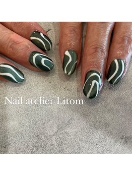 ネイルアトリエ リトム(Nail atelier Litom)/ハンド/定額デザイン