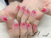 ミアネイル 池袋(MiAnail)/パラジェル★チークネイル