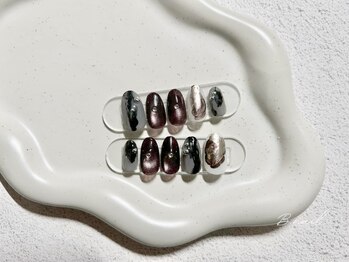 ビーネイル 名古屋志賀本通(B.nail)/ニュアンス定額art/フィルイン