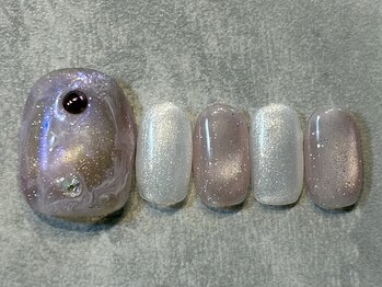 カラネイル 南森町店(calla nail)/オーロラ フラッシュマグ