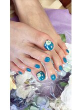 アイル ビューティーサロン(Airu Beauty Salon)/【フットネイル】３Ｄアート