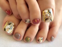 ディア ネイル(Dear Nail)/秋フット☆