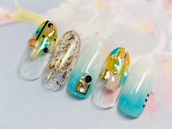 ネイルサロン マハロ(Nail salon MaHaLo)/新規付替オフ込☆ハンド¥7950