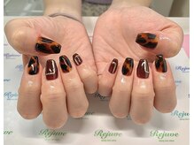 リジュベ(Rejuve)/べっ甲カラーでヒョウ柄