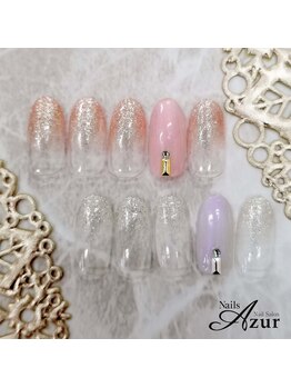 ネイルズアジュール アピタ新潟西店(Nailz Azur)/ハンド　定額デザインAコース