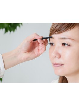 アイブロウメニューがあるサロン