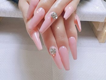 クイーンズネイルサロン(Queen's nail salon)/チップスカルプワンカラー