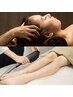【ドライヘッドスパ付】全身プレミアム美肌脱毛(顔VIO無し)¥7,180