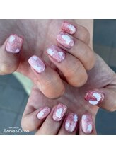 ネイルサロン アニーアンドジーノ(NAIL SALON Annie&Gino)/フラッシュマグ×ハートホロ