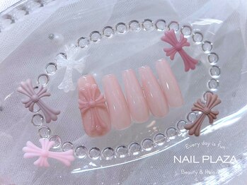ネイルプラザ 河原町OPA店(NAIL PLAZA)/【クロムパーツ＋ワンカラー】
