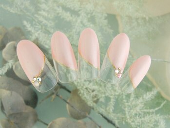 シューズネイルプロデュース/ラウンドフレンチデザイン