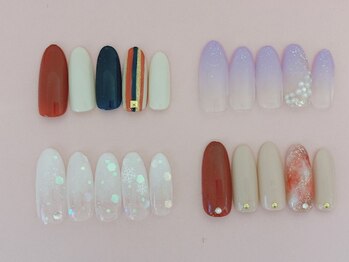 ネイルサロンアンドジュエリー アリュール(ALLURE)/1月定額デザインA(¥5290）