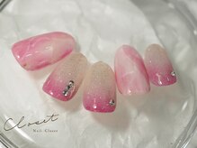 ネイルクローゼット(Nail Closet)/1月 design　ネルクログラデ　