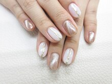 ネイルサロン キラップ(Nail Salon KiLAP)/マグネット×ニュアンス￥7800