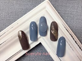ミラー&クリアネイル ¥7000