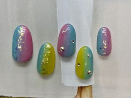 【7900円】夏色ネイル♪