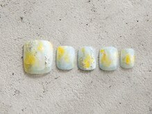 ルフトエーデ(LUFT Ode)/【Foot Art 10】春ネイル