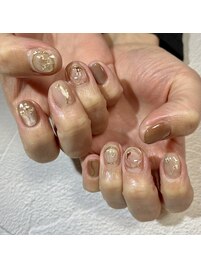 ドライフラワーネイル