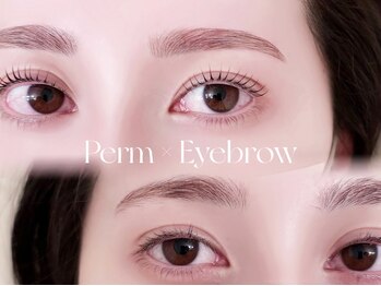 まつげエクステサロンフレル銀座の写真/【人気の垢抜けセット[骨格似合わせ]アイブロウ&オーダーメイドまつげパーマ】大人女性の目元を優しく演出