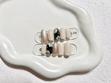 ビーネイル 名古屋志賀本通(B.nail)/ニュアンス定額art/フィルイン