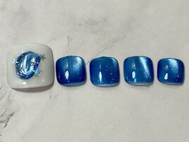 【初回オフ無料】星ネイル