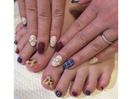 ～秋Hand＆Footネイル～