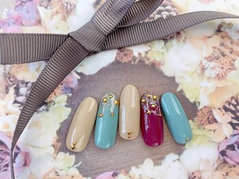 ネイルサロン&スクール ジーナ(GINA)/9月定額きれいめエレガント