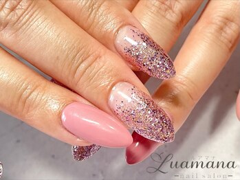 ルアマナ(Luamana)/【GEL-X】ワンカラー+ラメ