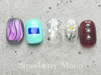 サロンストロベリームーン(Salon Strawberry Moon)/ちぐはぐ¥8500 ※KEITO担当