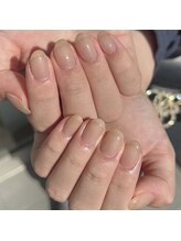 フレイムス アイラッシュ アンド ネイル(FRAMES)/あえて透け感