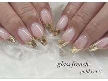 ビアンカ 天神大名店(Bianca)/ガラスフレンチ　￥9,000