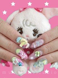 キャラクターネイル