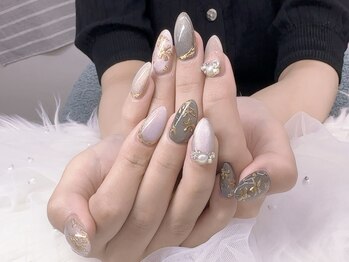 ミキ(MIKI)の写真/【定額メニュー】通い続けやすい価格なのであなたも気軽にネイルチェンジ☆モチの良さも◎