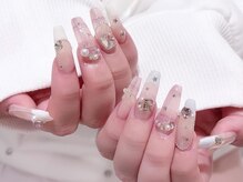 プティネイル 池袋(Puty Nail)/チェックフレンチミックスネイル