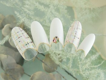 シューズネイルプロデュース/サマーツイードデザイン