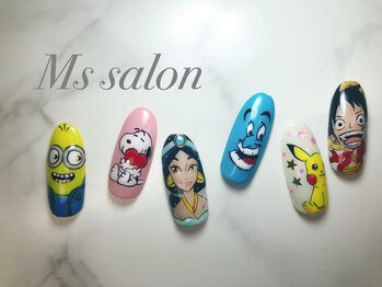 エムズサロン 元町店/キャラクターアート