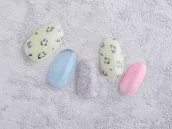 ネイルアトリエ スプーン(spoon)/レオパードネイル