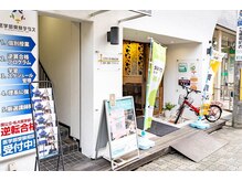 ラボーテ 石橋駅前サロン(La beaute)/ここから2階にお上がり下さい