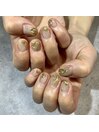 ミラーニュアンスネイル