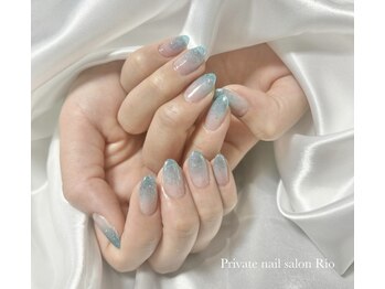 ラメグラデーション