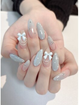 ネイルサロン エフ(ef)/アイスブルー