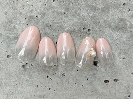 natural美爪グラデーション