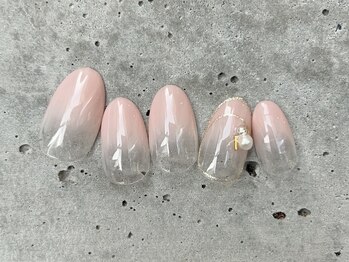 natural美爪グラデーション