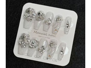 ネイルチップ長さ出しワンホン