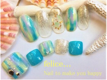 ネイルサロン フェリーチェ 東川口店(Felice)/【定額ネイル】7150円・8500円
