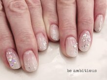ネイルサロンアンドスクール ビーアンビシャス(be ambitious)/シンプルアートコース★6800
